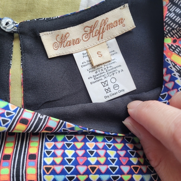 Mara Hoffman Camel Print Mini Shift Dress, VGUC, Size S - Picture 8 of 9